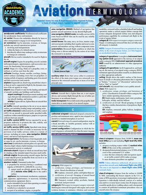 cover image of Aviation Terminology